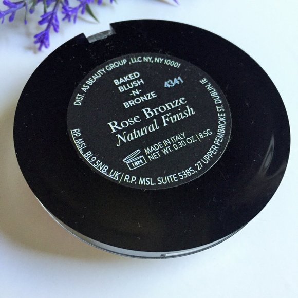 Laura Geller ✨ Baked Blush-n-Bronze Marbleized 2-in-1 Finish ROSE BRONZE - Picture 2 of 3